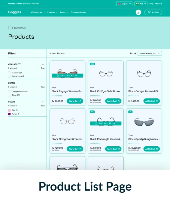 Goggles Shopify Theme