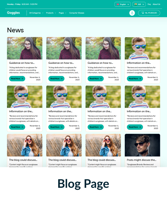 Goggles Shopify Theme