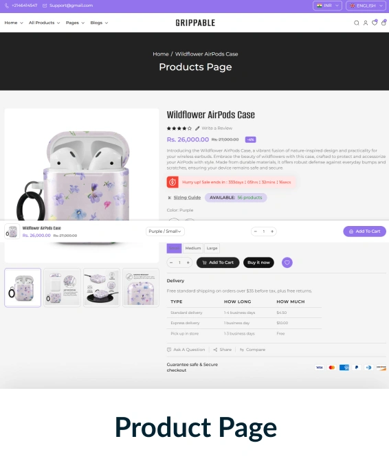 Grippable Shopify Theme