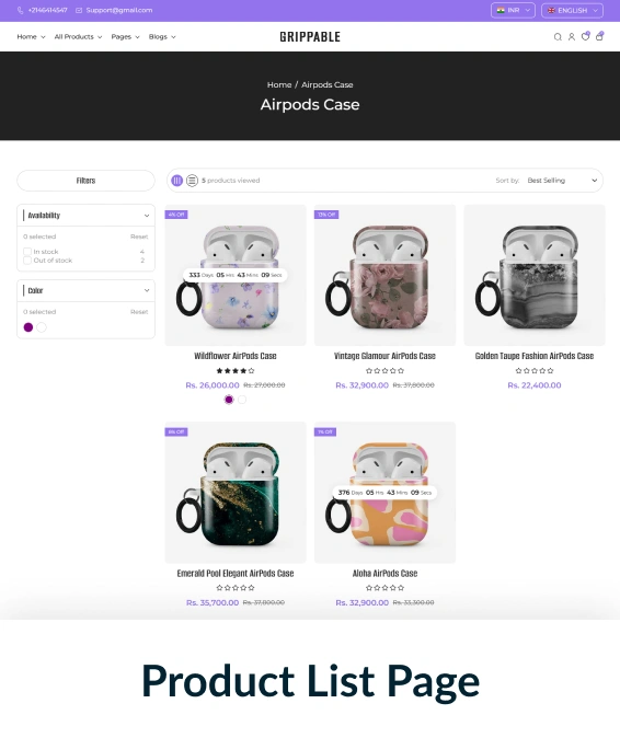 Grippable Shopify Theme