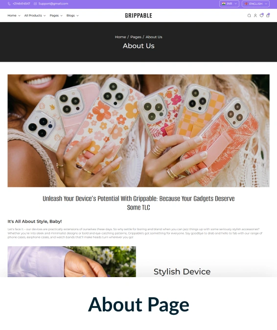 Grippable Shopify Theme