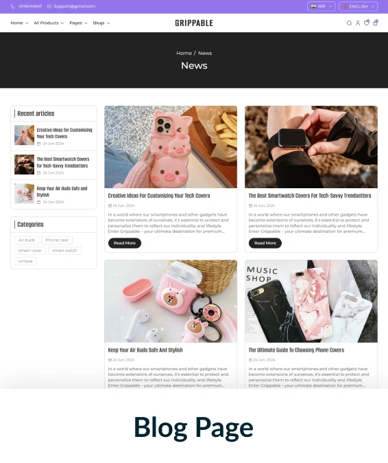 Grippable Shopify Theme