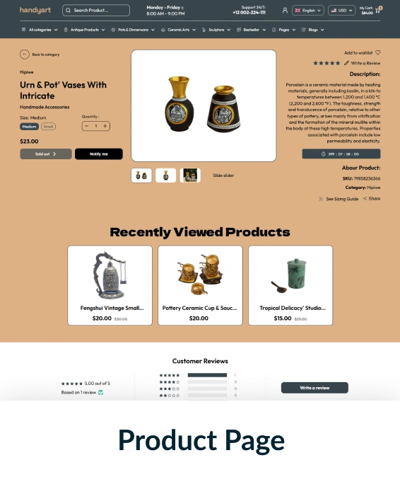 Handyart Shopify Theme