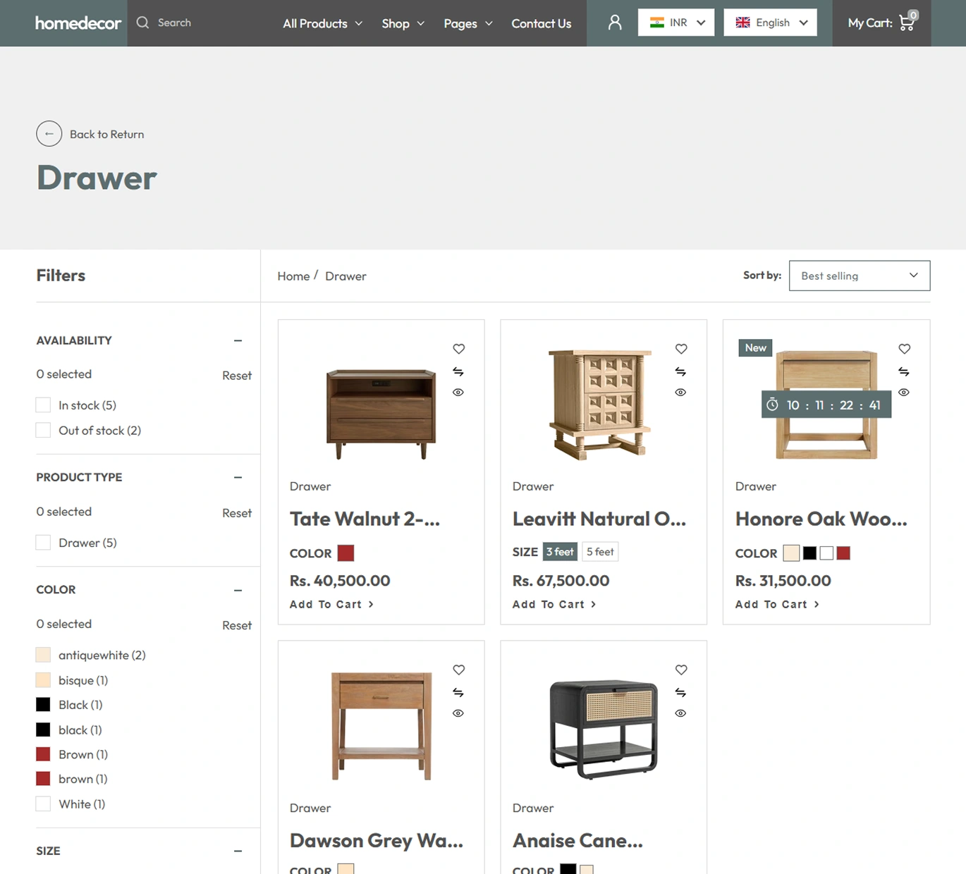 Home Decor Shopify Theme - WorkDo