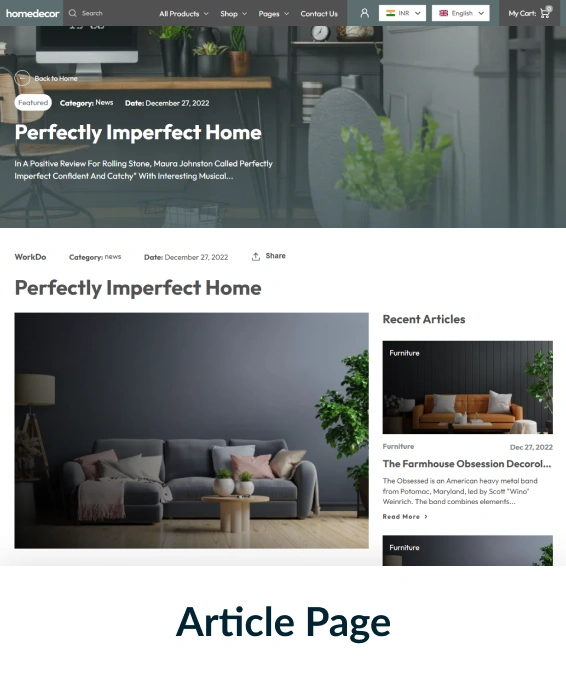 Home Decor Shopify Theme