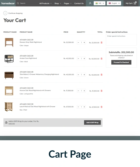Home Decor Shopify Theme