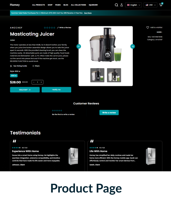 Homey Shopify Theme