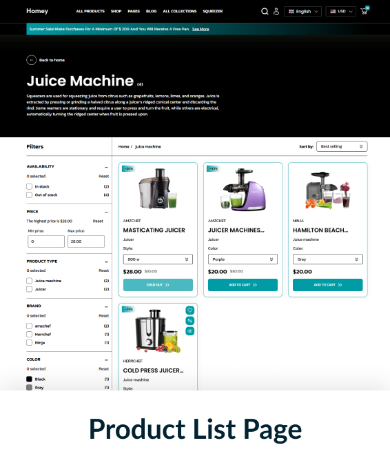 Homey Shopify Theme