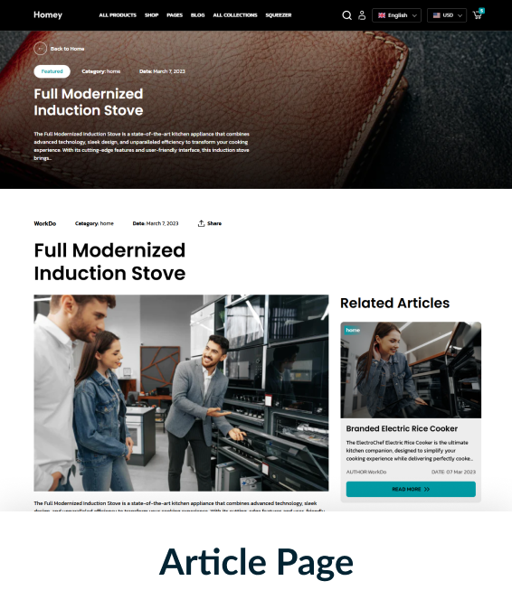 Homey Shopify Theme