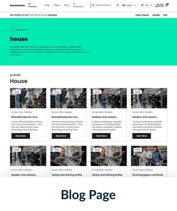 House Wares Shopify Theme