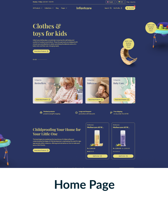 Infantcare Shopify Theme