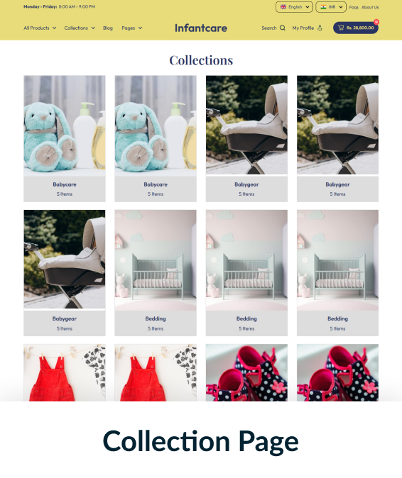 Infantcare Shopify Theme