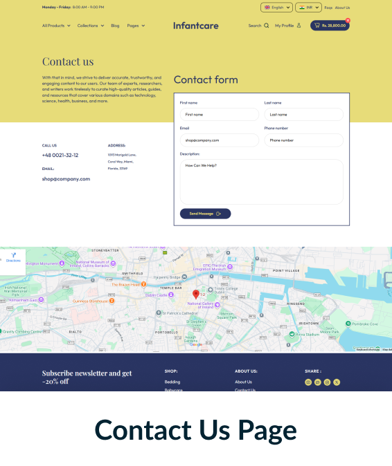 Infantcare Shopify Theme