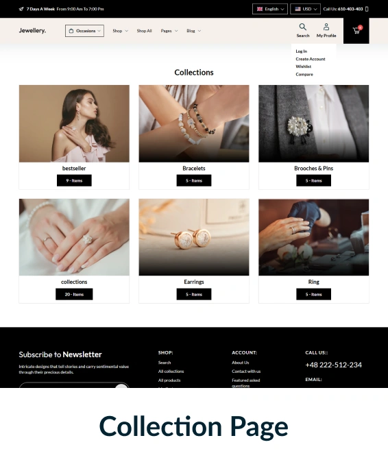 Jewellery Shopify Theme
