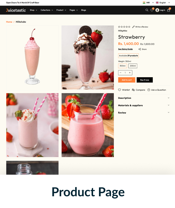 Juicetastic Shopify Theme