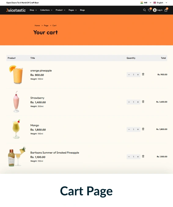 Juicetastic Shopify Theme