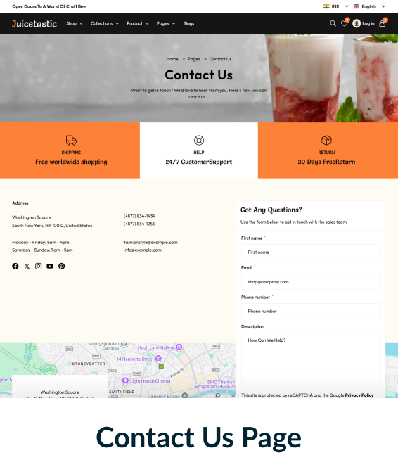 Juicetastic Shopify Theme