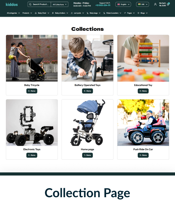 Kiddos Shopify Theme