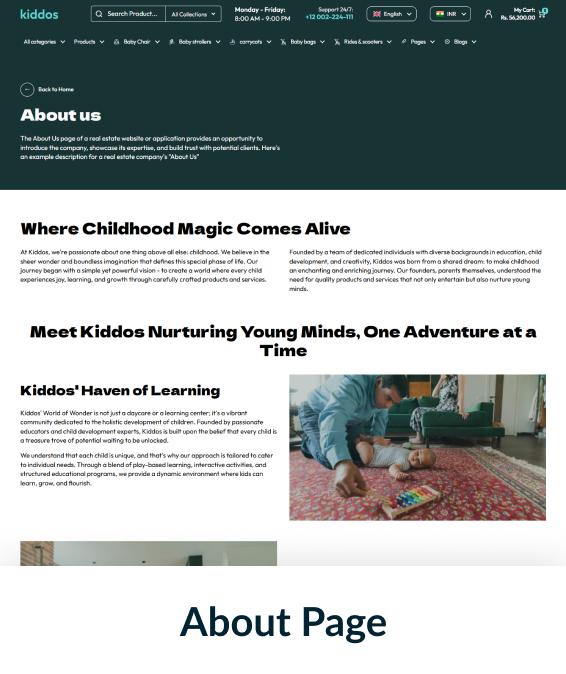 Kiddos Shopify Theme