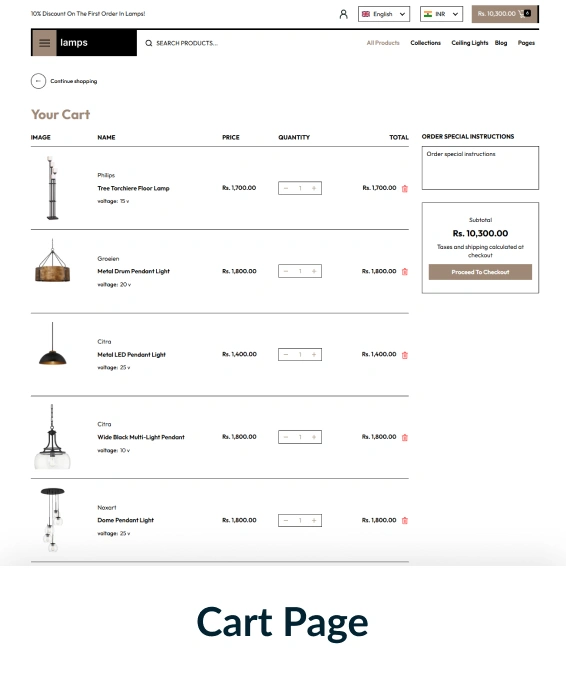 Lamps Shopify Theme