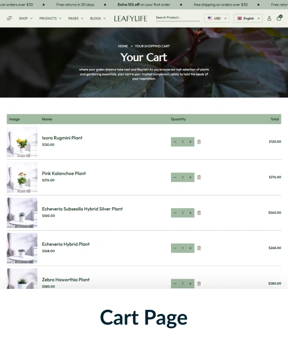 Leafylife Shopify Theme