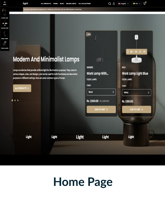 Light Shopify Theme