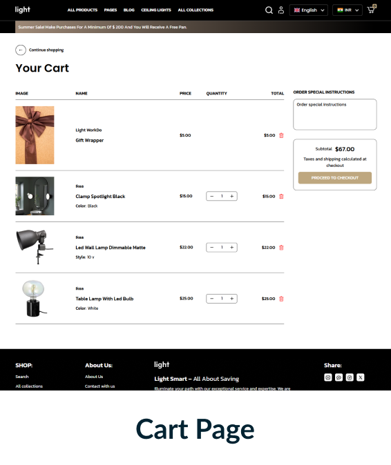 Light Shopify Theme