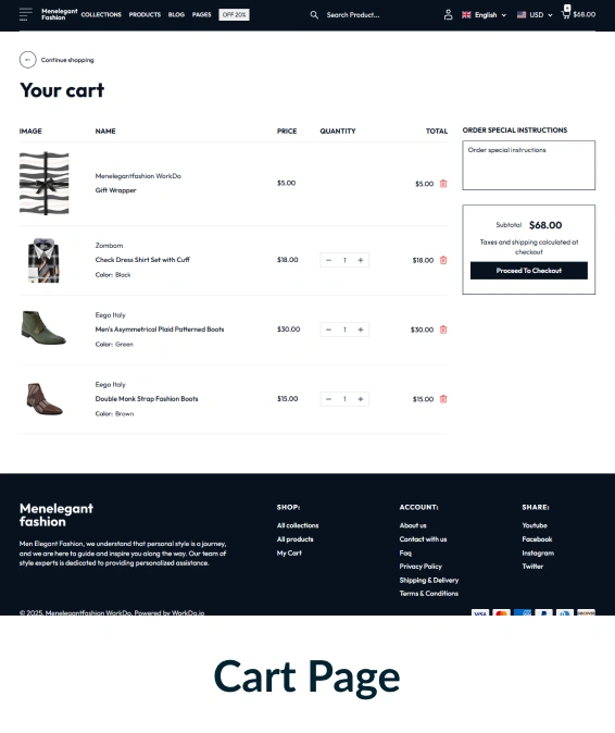 Men Elegant Fashion Shopify Theme