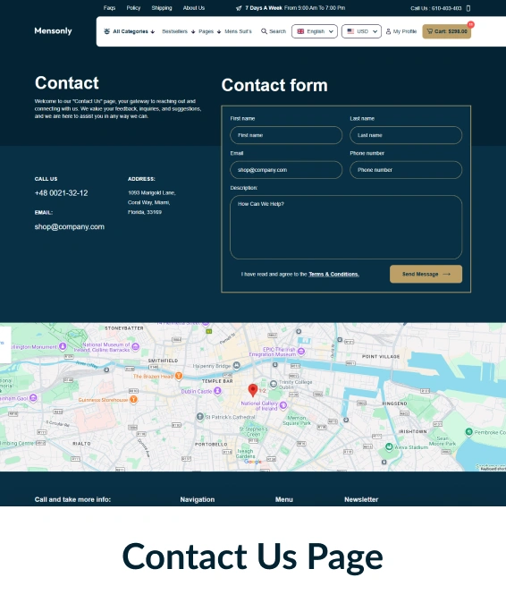 Mens Only Shopify Theme