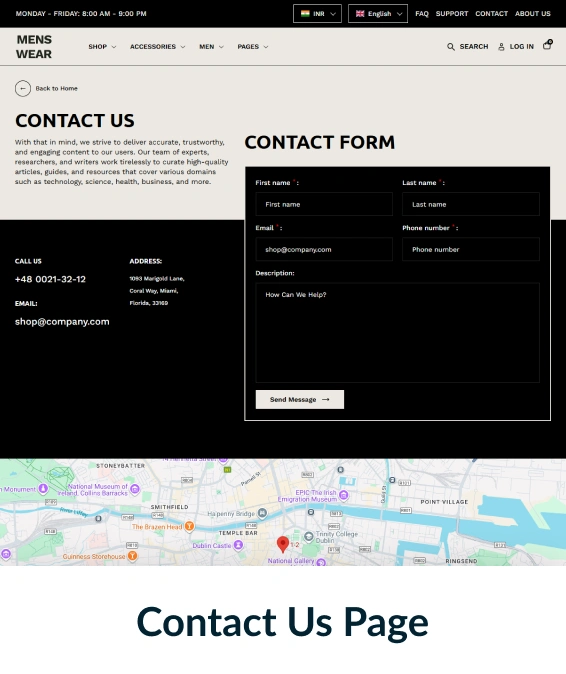 Menswear Shopify Theme