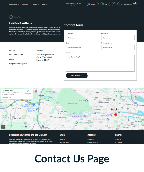 Modern Real Estate Shopify Theme