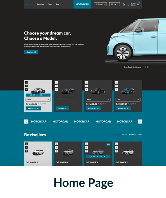 Motorcar Shopify Theme
