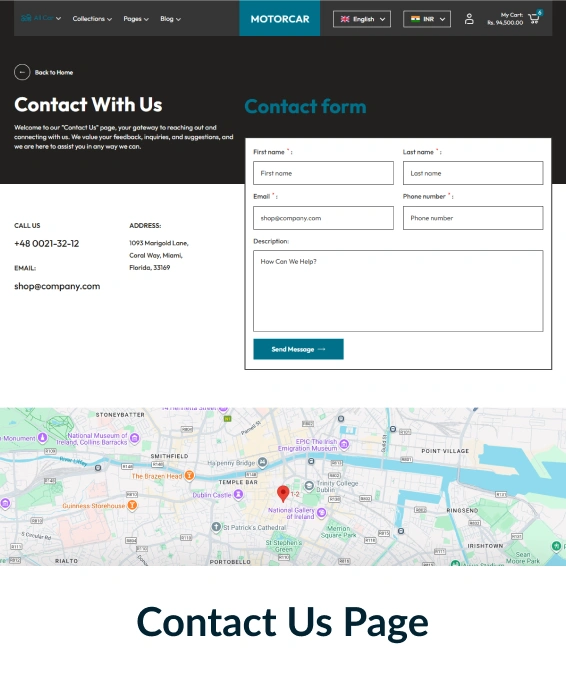 Motorcar Shopify Theme