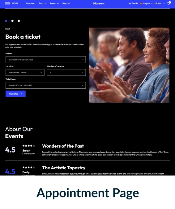 Museum Shopify Theme