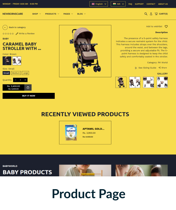 NewBornsCare Shopify Theme