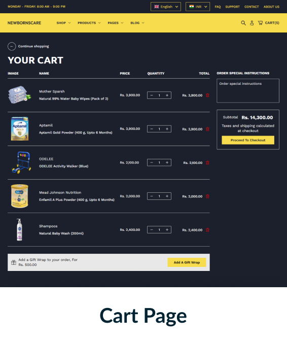 NewBornsCare Shopify Theme