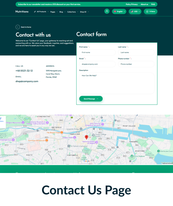 Nutritions Shopify Theme