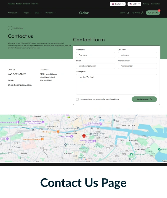 Odor Shopify Theme