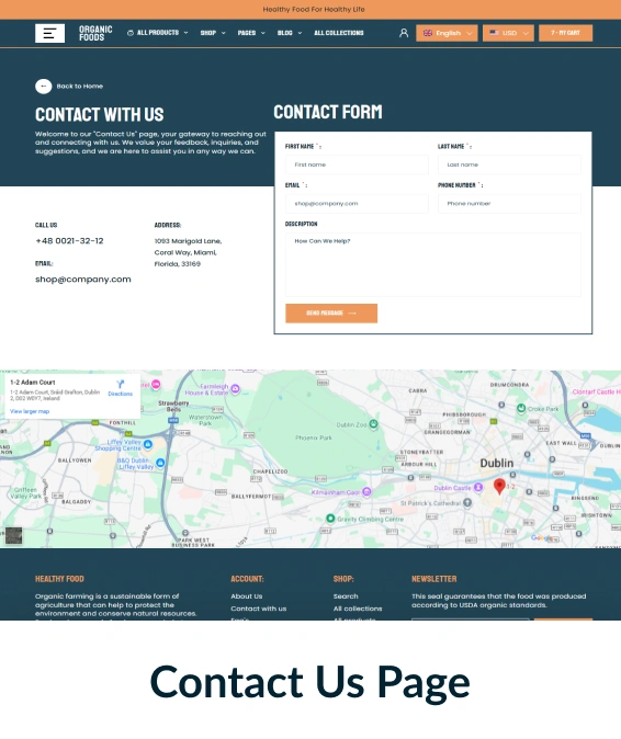Organic Foods Shopify Theme
