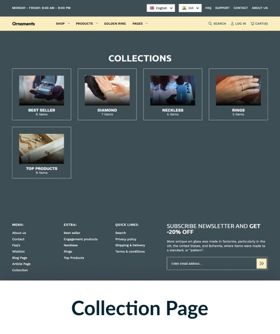Ornaments Shopify Theme