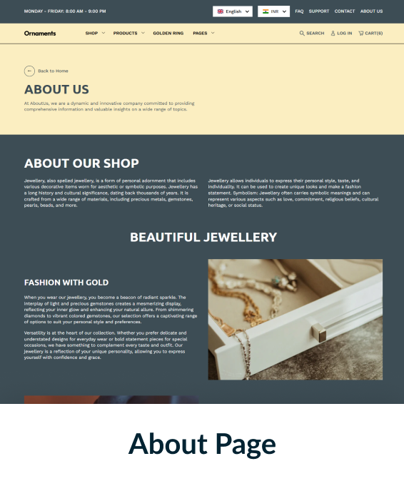 Ornaments Shopify Theme