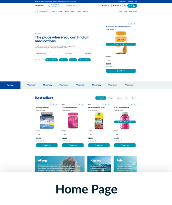 Pharmacy Shopify Theme