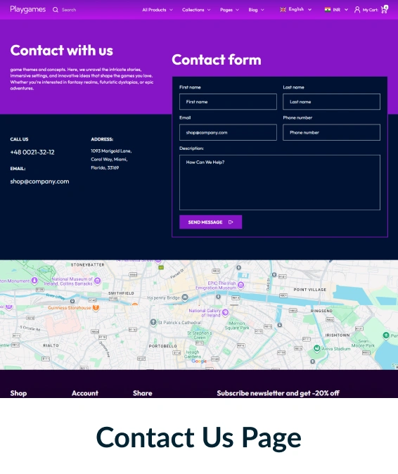 Playgames Shopify Theme