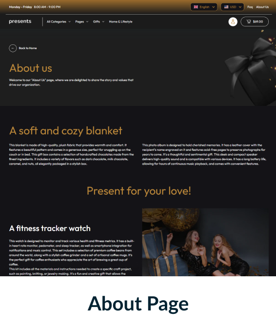 Presents Shopify Theme
