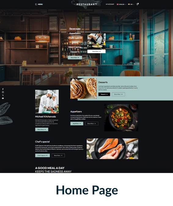 Restaurant Shopify Theme