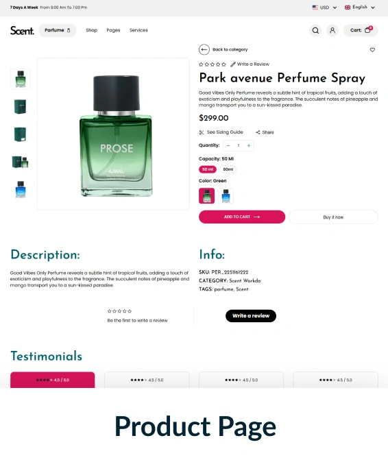 Scent Shopify Theme