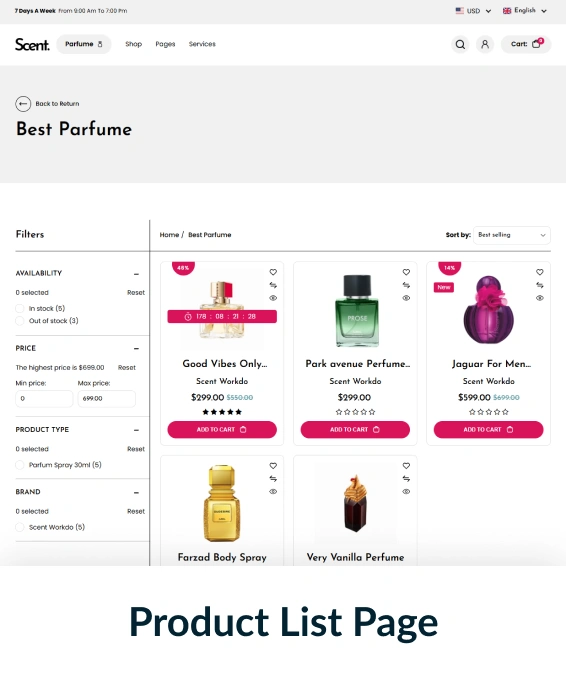 Scent Shopify Theme