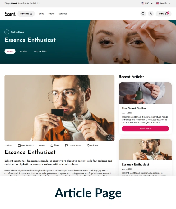 Scent Shopify Theme