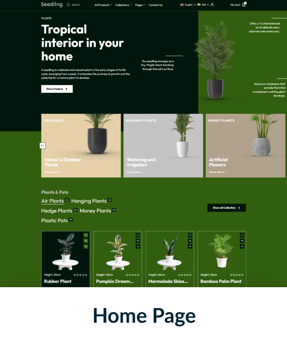 Seedling Shopify Theme