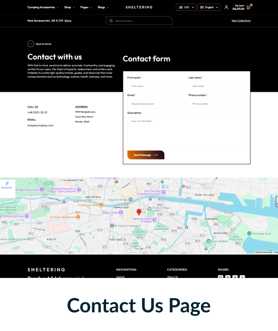 Sheltering Shopify Theme